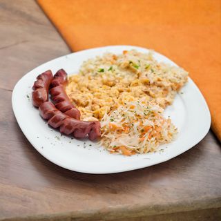 Domaća kajgana sa kobasicom