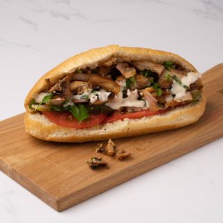 Խոզի շաուրմա հացով