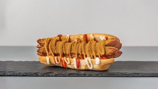 Currywurst hot dog