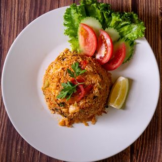 Kao Pad Tom Yum Langostinos