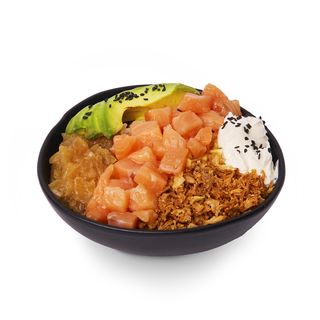 Philly Salmon Poke
