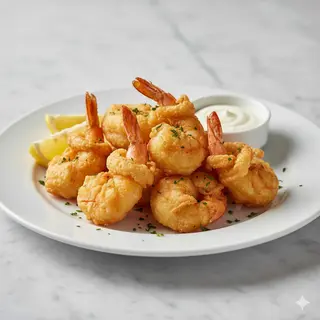 27. Ración De Gambas Gabardina (7 Uds.)