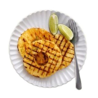 piña frita con miel