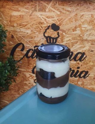 Bolo no Pote - Brownie