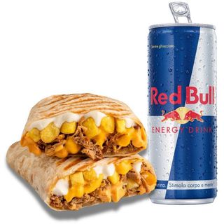 Pork Cheese e Red Bull