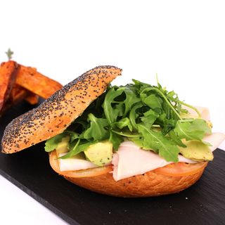 Bagel de pavo