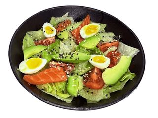 Салат з лососем (250g)