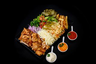 Shaorma farfurie de pui