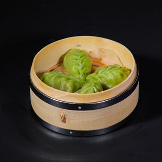 Ravioli fatti a mano di verdure al vapore (4 pezzi)