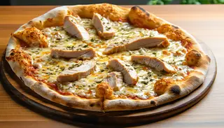 Pizza piept de pui Ø28cm