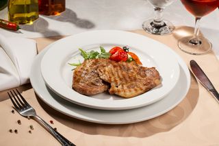 Ceafa de porc la gratar 