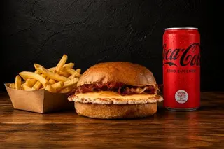 Combo Custom Chicken Smash Burger