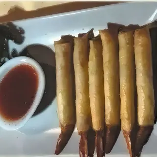Langostinos fritos