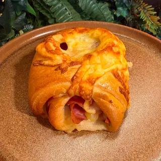 Pan de Mortadela y queso