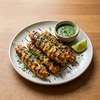 Chicken Cheese Kebab