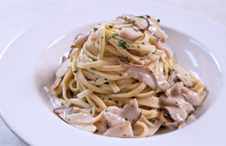 Taglierini con funghi
