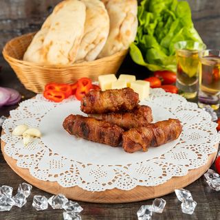 Rolovani ćevapi - porcija