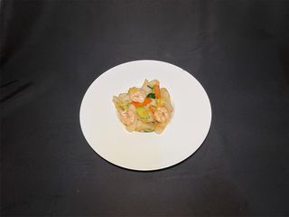 34. Gnocchi di riso con frutti di mare