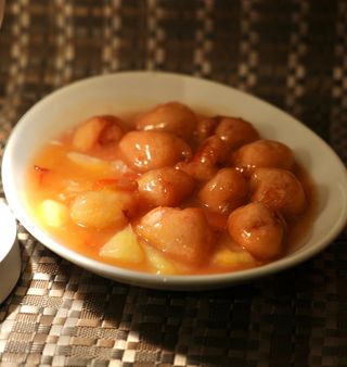 Maiale in salsa agrodolce