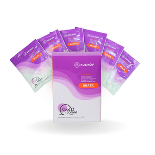 Кофе в дрип пакете Бразилия (упаковка 6 шт)