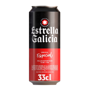 Cerveza Estrella Galicia (330 Ml.)