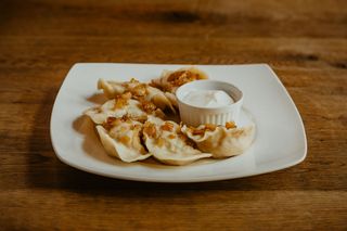 Pierogi ruskie z serem i śmietaną - 6 sztuk