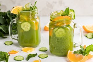 Яблочно-огуречный лимонад 0,5