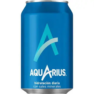 Aquarius Limón lata 330ml.