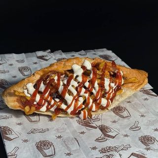 Донер в лепешке с курицей (300г)