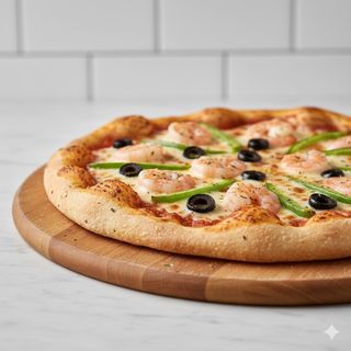 Pizza De Mariscos (33 Cm.)