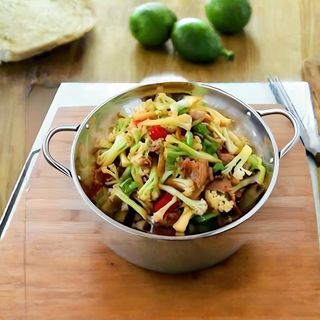 Cavolfiore in scodella di fuoco piccante