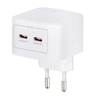 Cargador De Pared Wefix 2 Usb-C 45W Blanco - 3615993751227