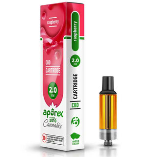 Cartucho Desechable CBD 2ml (600 puffs) - Ruspberry