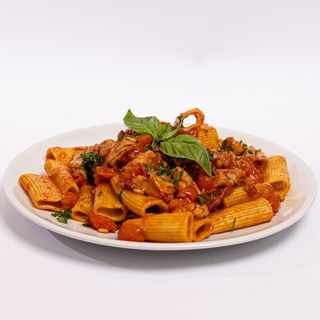 A amatriciana de tonno
