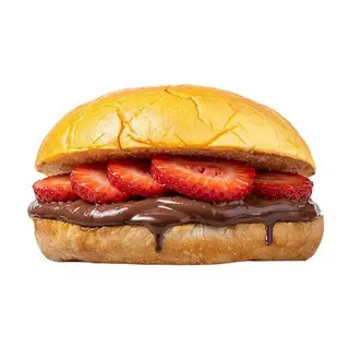 Nutella Burger Capsuni