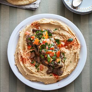 Plat Hummus Chawarma + Boisson