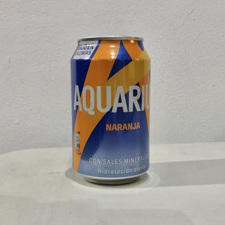 Aquarius Naranja lata 330ml.