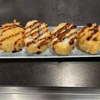 Uramaki Salmón Frito