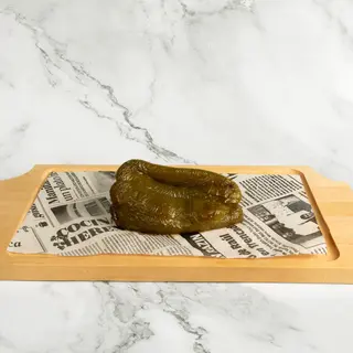 Pimiento verde asado