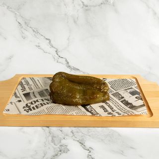 Pimiento verde asado