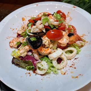 Ensalada dre mariscos