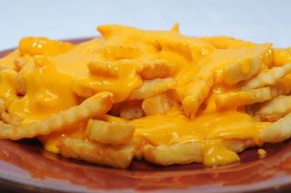 Patatas cheddar y bacon 