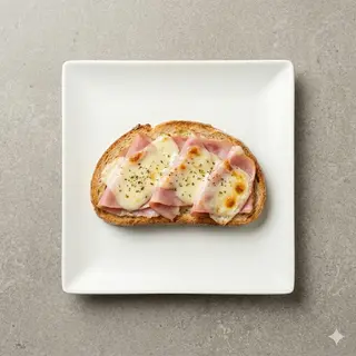 Tosta De Jamón York Y Queso