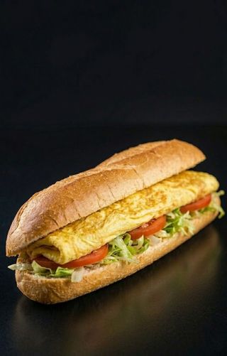 Bocadillos Omelette