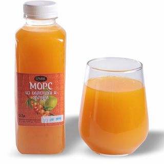 Морс "Izmir"  облепиха с яблоком 0,5 л.