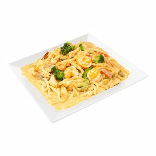 thai curry udón langostinos