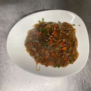 01. Spaghetti di soia con carne e verdure