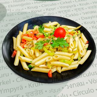 Posna Arrabiata pasta