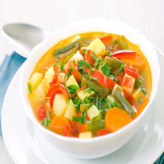 16. Sopa de verduras