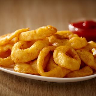 AROS DE CEBOLLA NATURAL CON SALSA ALABAMA